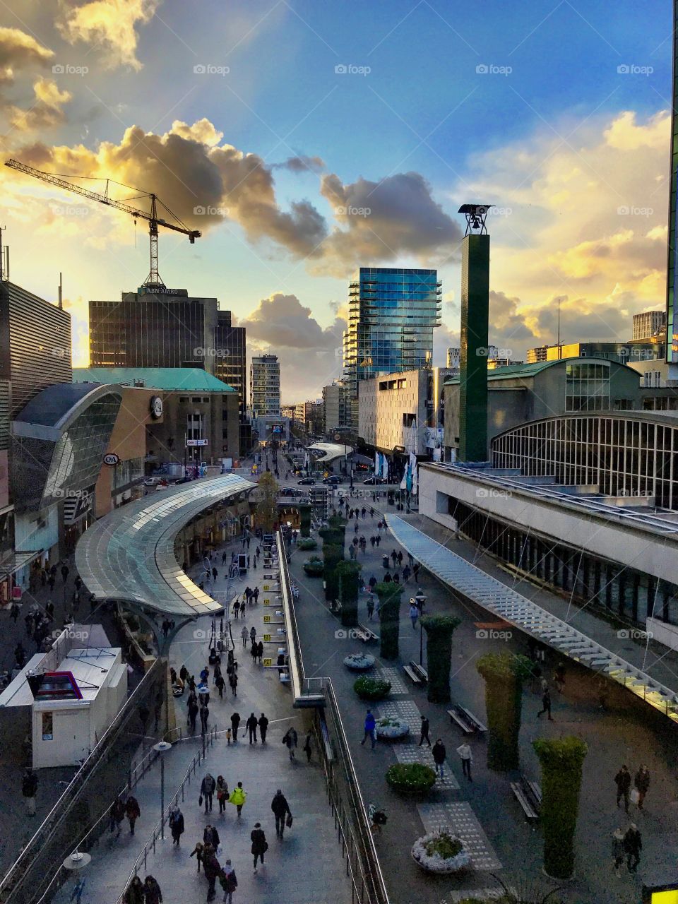 Rotterdam shopping center, the Netherlands 