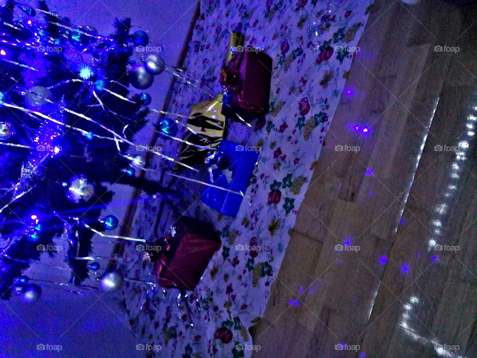 Christmas, Abstract, Light, Blur, Bright