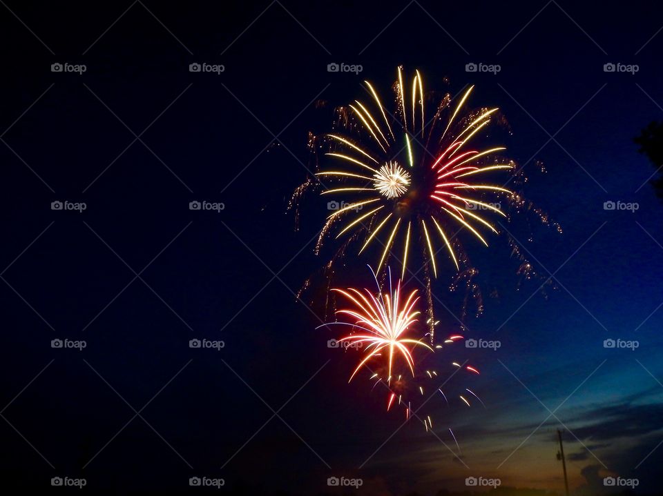 Fireworks in Indiana 