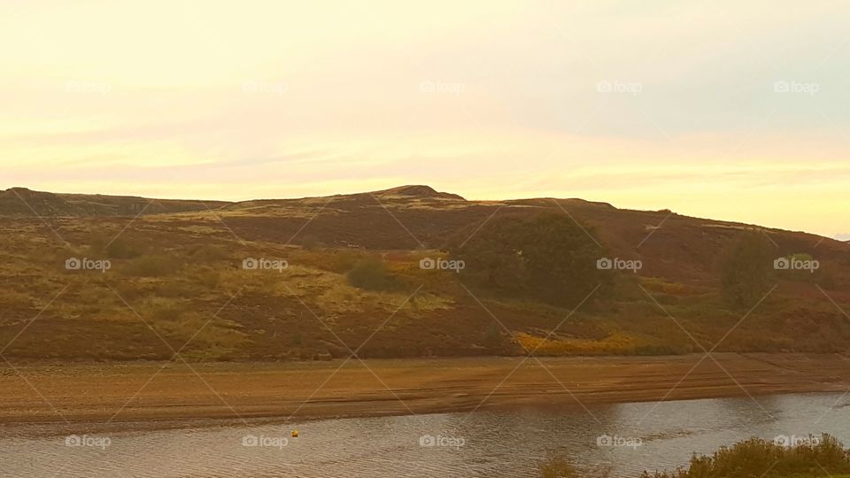 evening on the moorlands