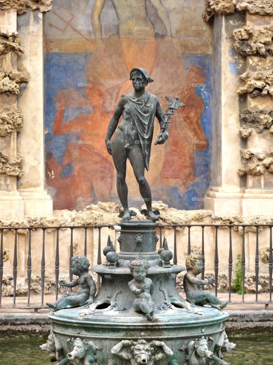 Alcázar in Sevilla, Spain