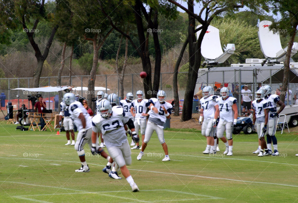 sport field blue white by hlehnerer