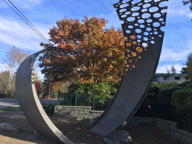 Sculpture in the Courtyard Garden