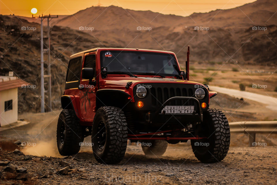 Jeep Wrangler 
Offroading King
Offroad time
