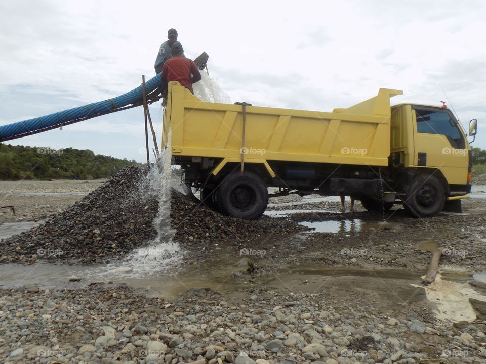 I love the work Load of sand