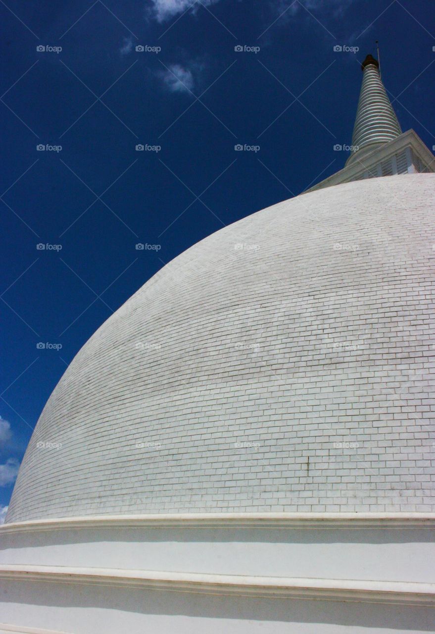 stupa from sri lanka