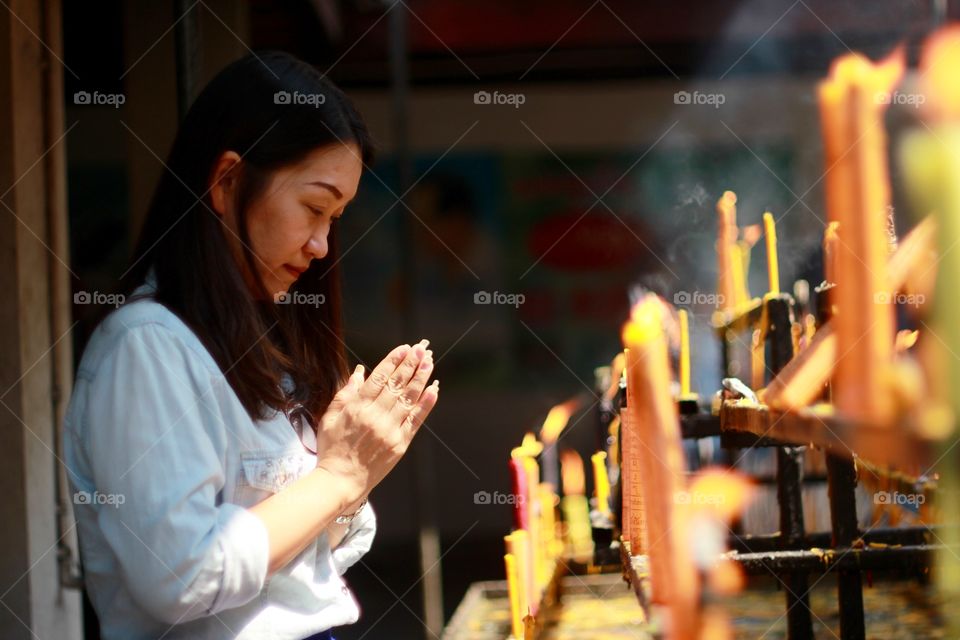 Temple Lamphun, Thailand.