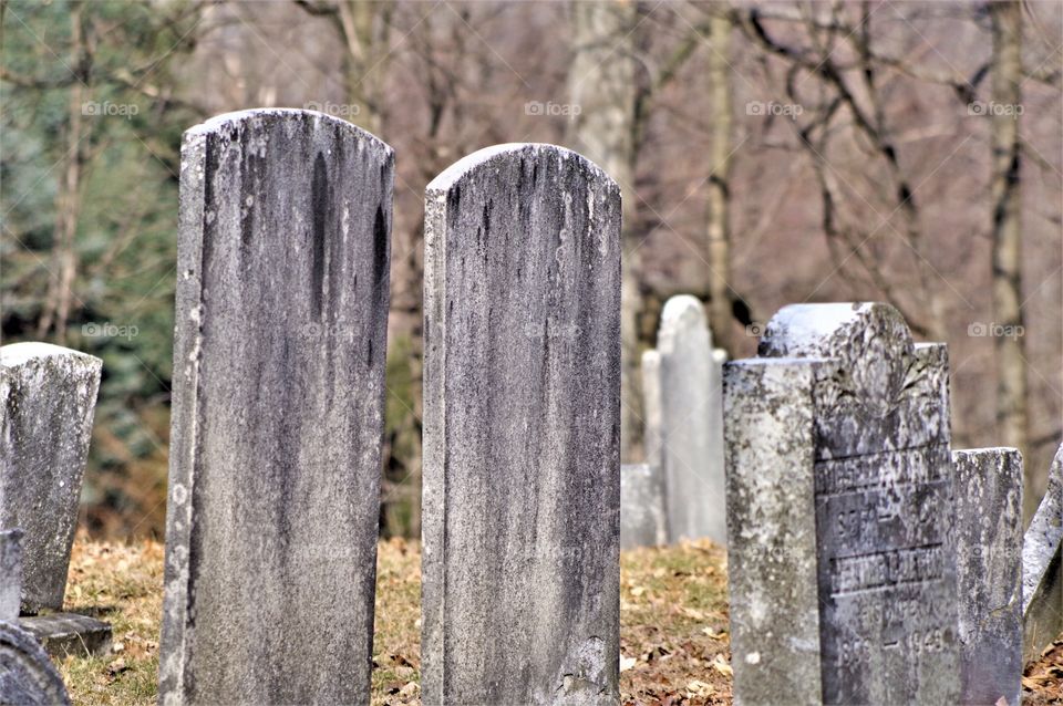 Old tombstones 