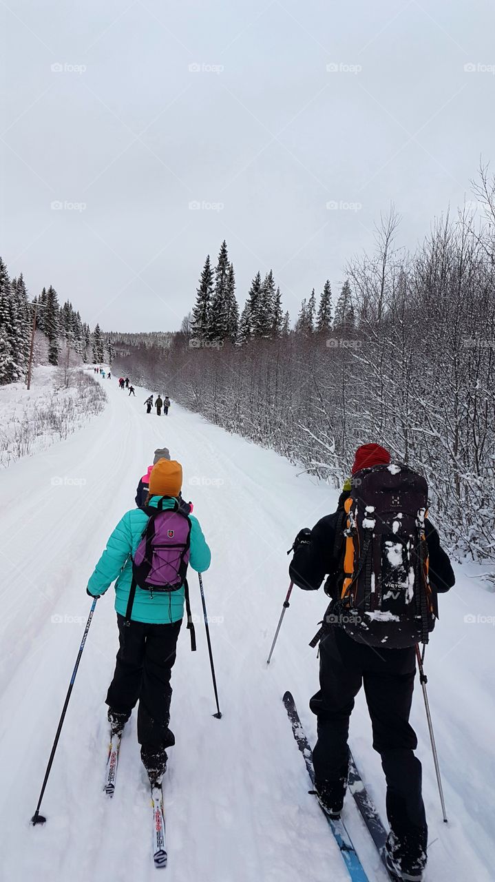 Winter hike