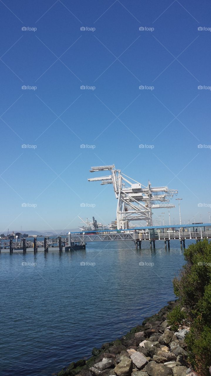 large port cranes