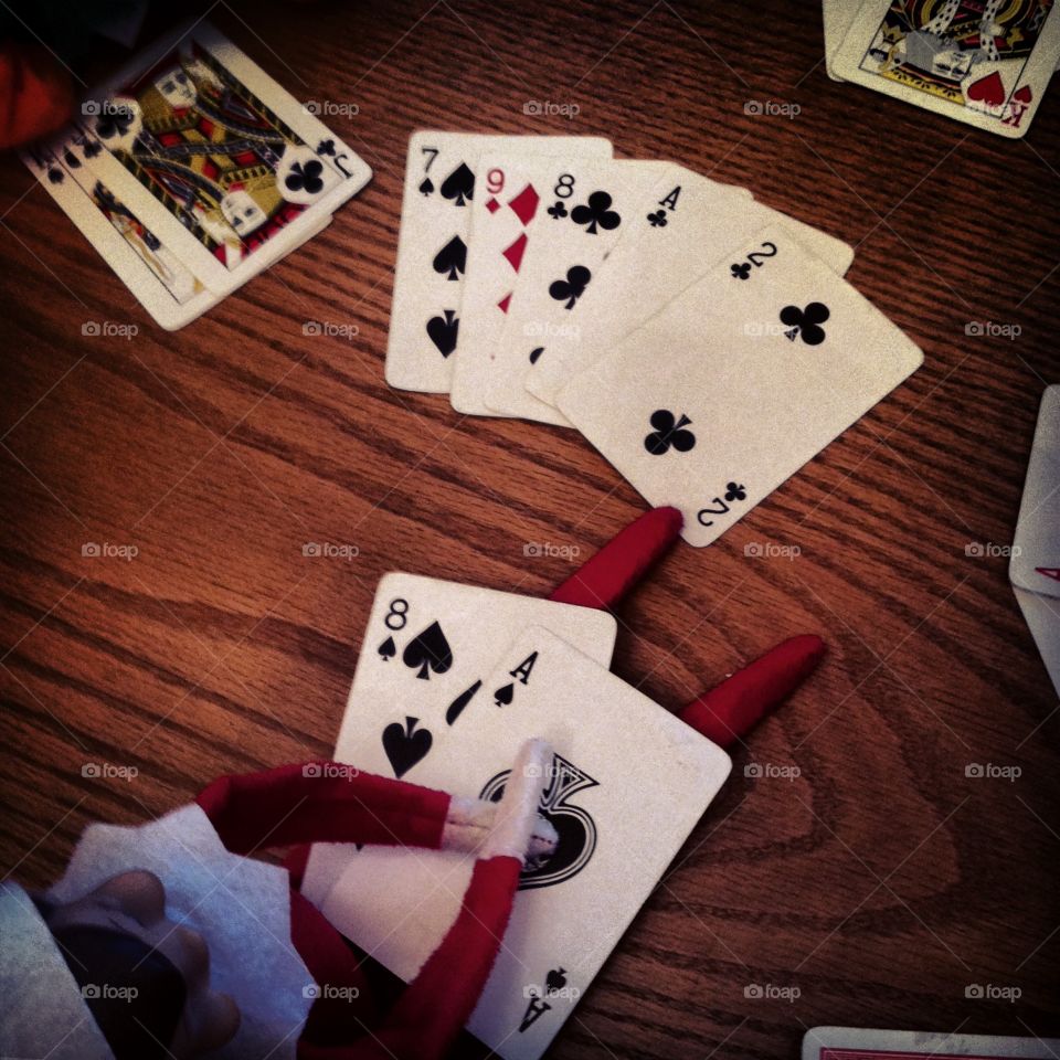 Dead mans hand at Christmas 