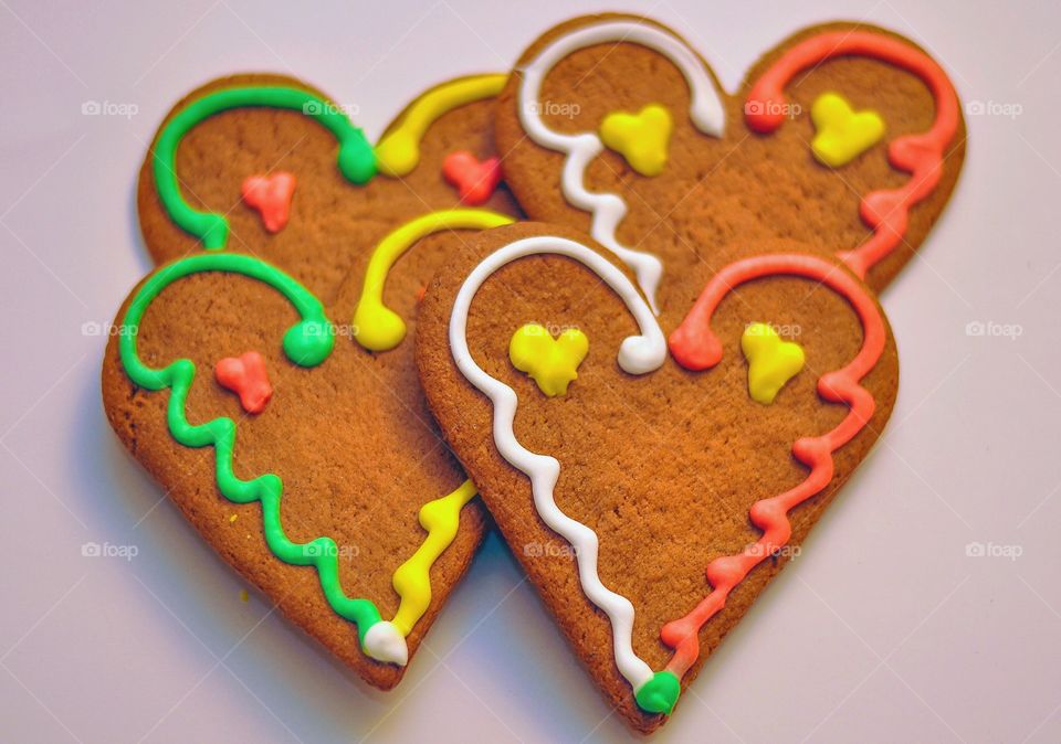 Studio shot of biscuit