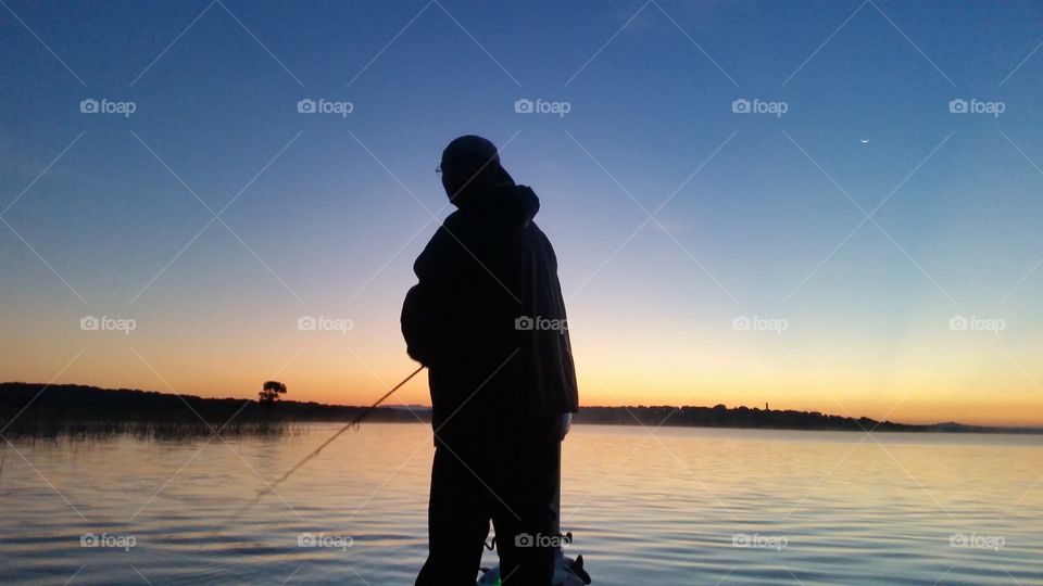 Fisherman Silhouette