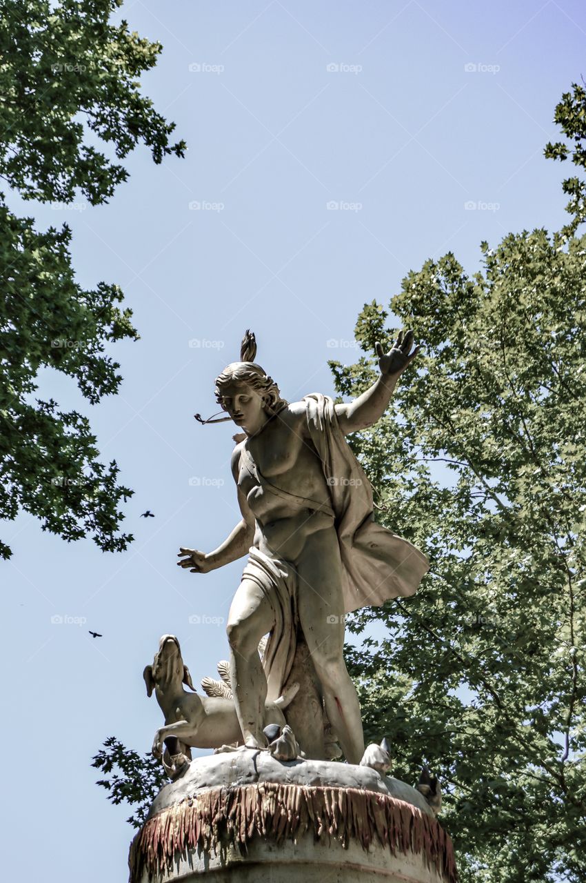 Jardines del Principe. Jardines del Principe, Fuente de Narciso (Aranjuez - Spain)