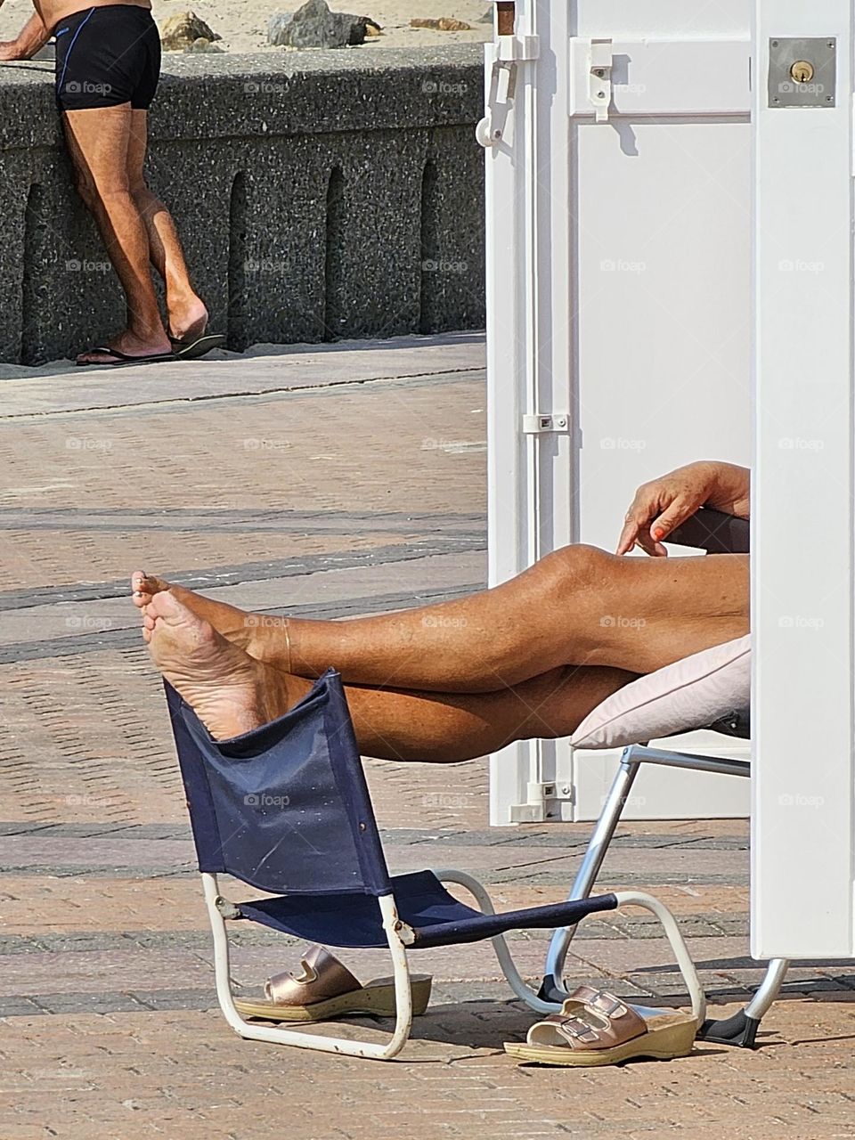 repos dans cabine à Granville