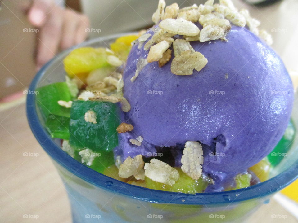 Filipino asian cuisine halo halo