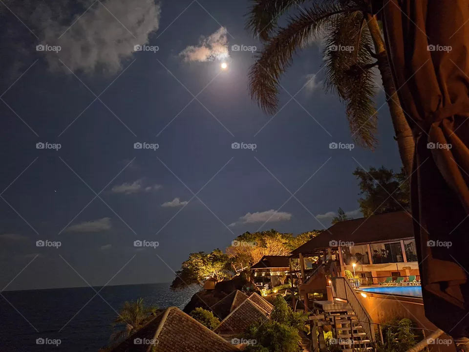 Full moon, Koh Samui
