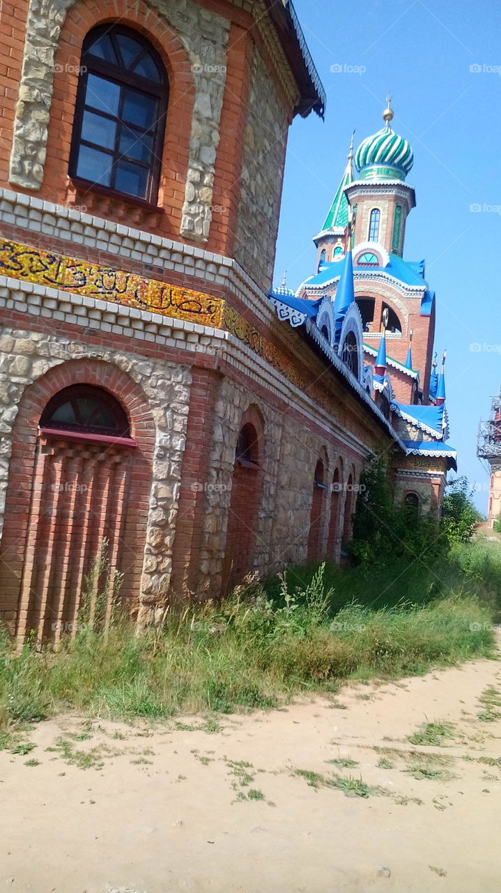 Fragment of the Temple of All Religions, Kazan