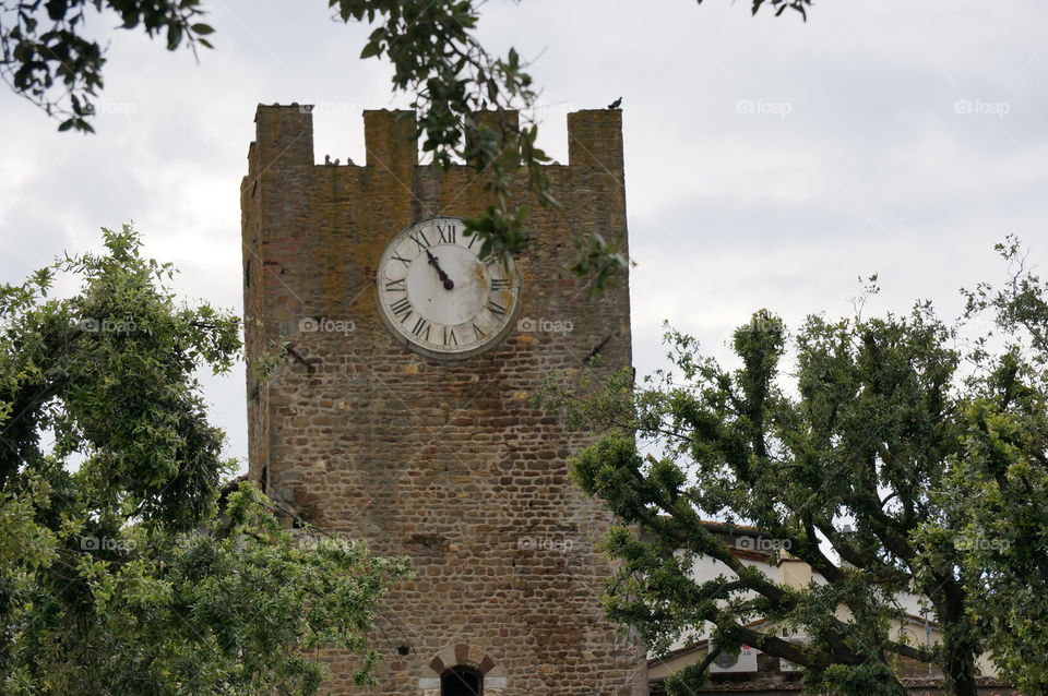 Tuscany clock tower