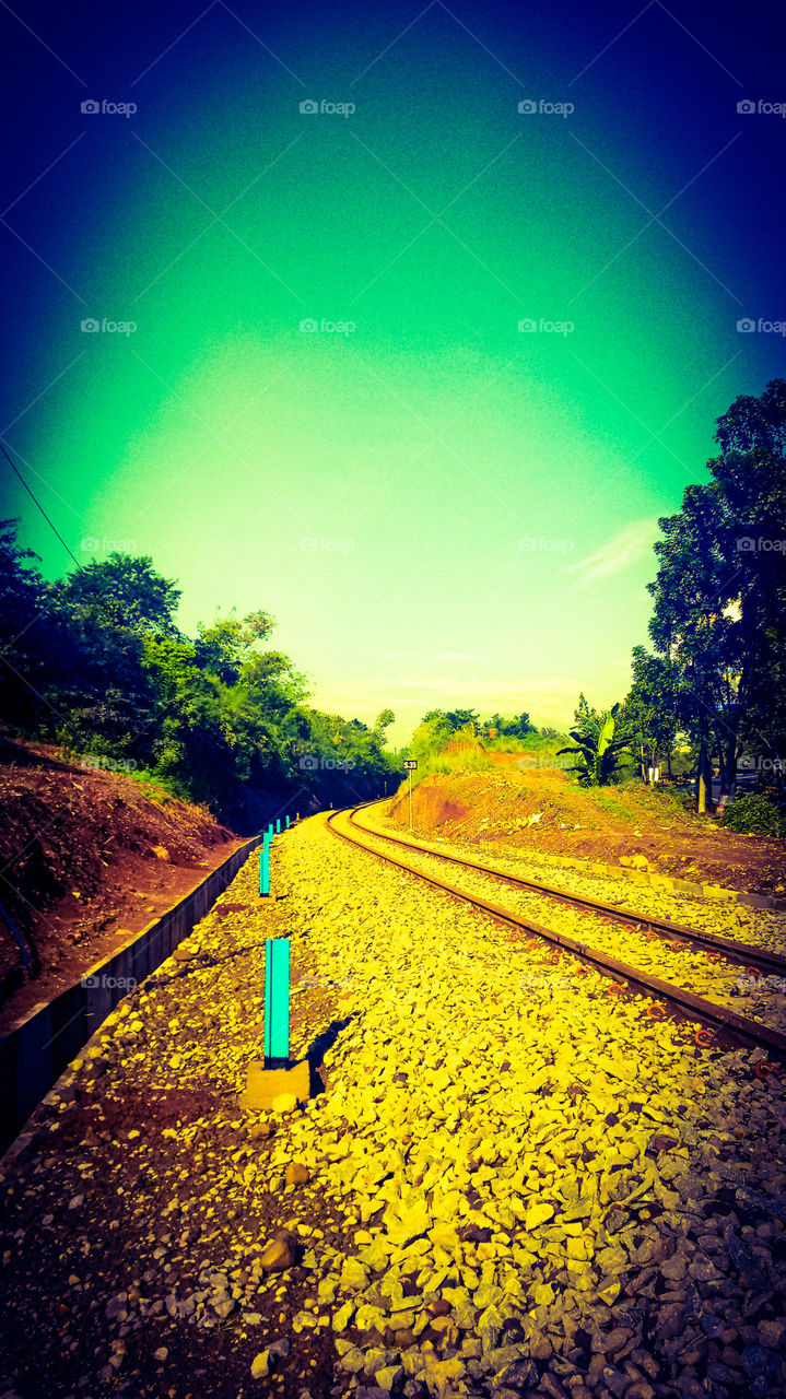 smartphone photo style rainway