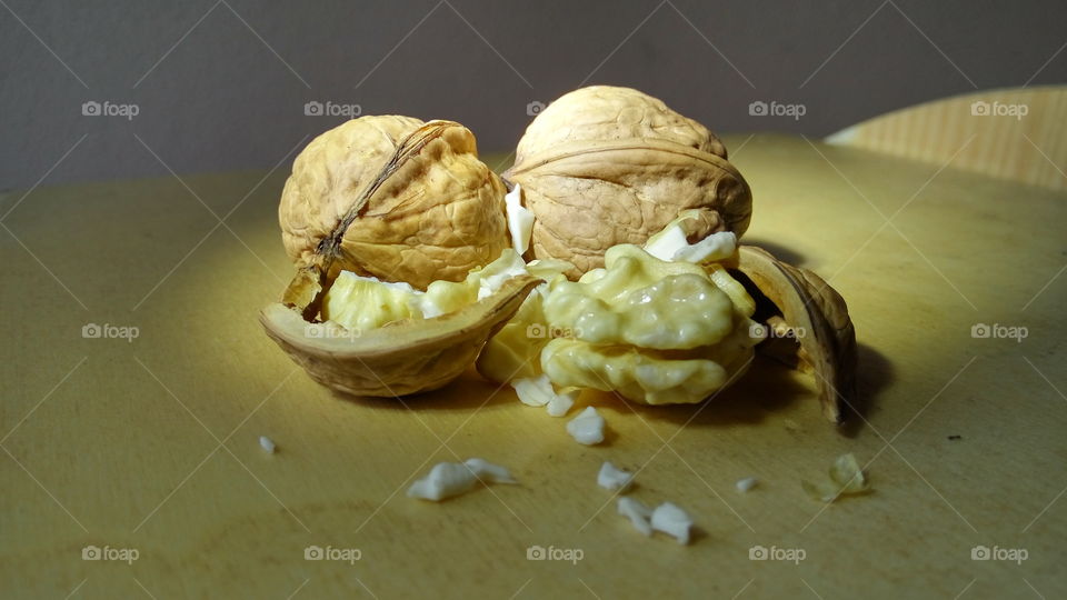 nuts fresh form the season