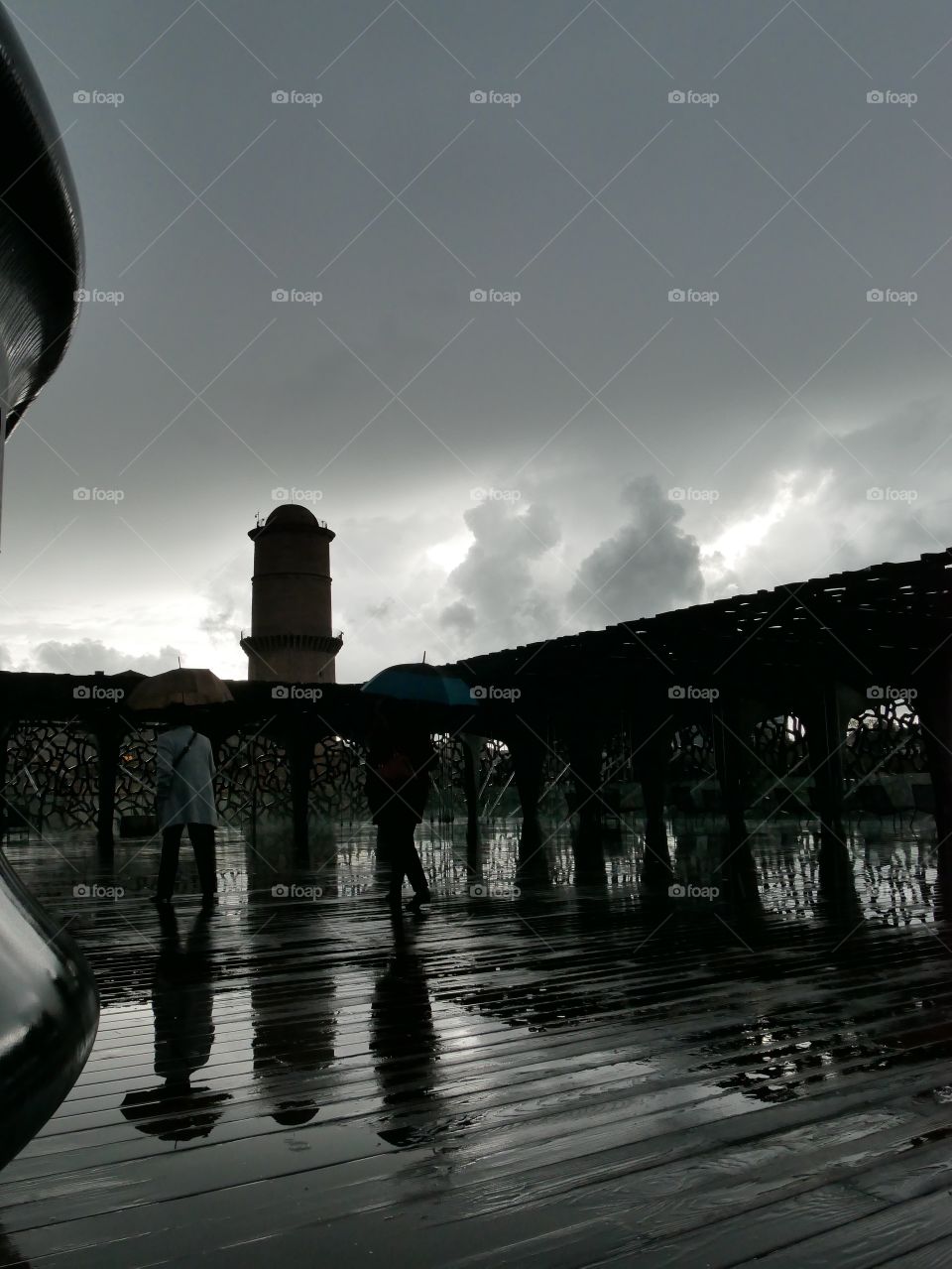 storm in Marseille