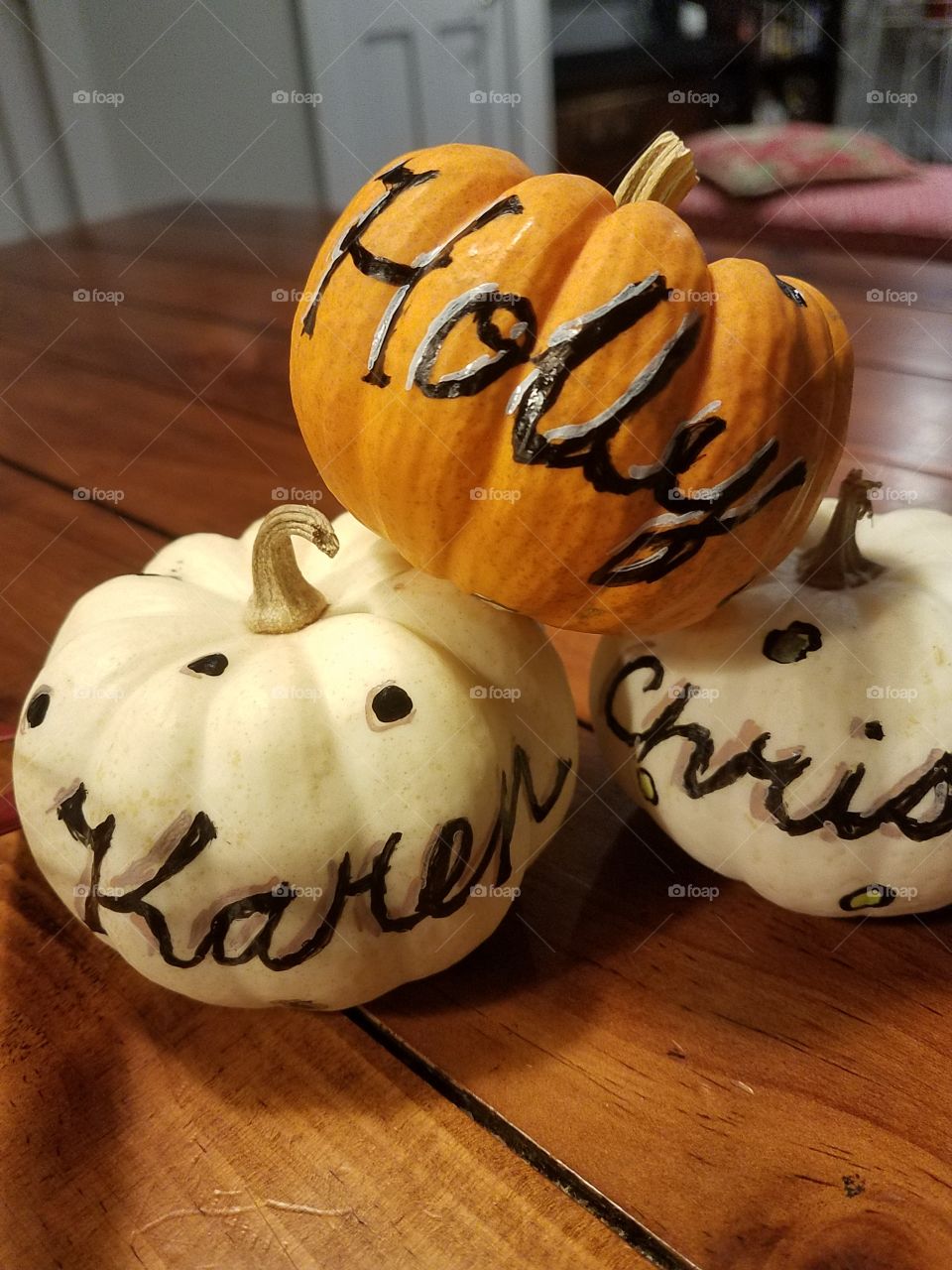 painted pumpkins