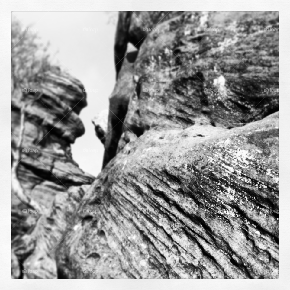 brimham rocks white black rock by kayeg82