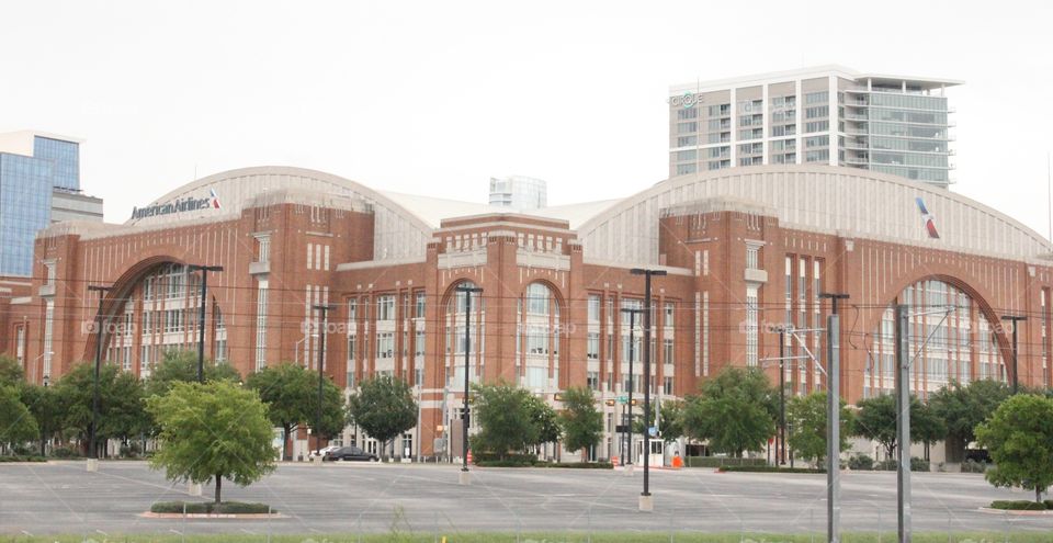 Event venues. American Airlines center in downtown Dallas, tx