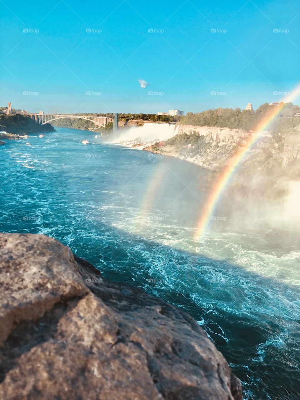 Double Rainbow at Niagara Falls