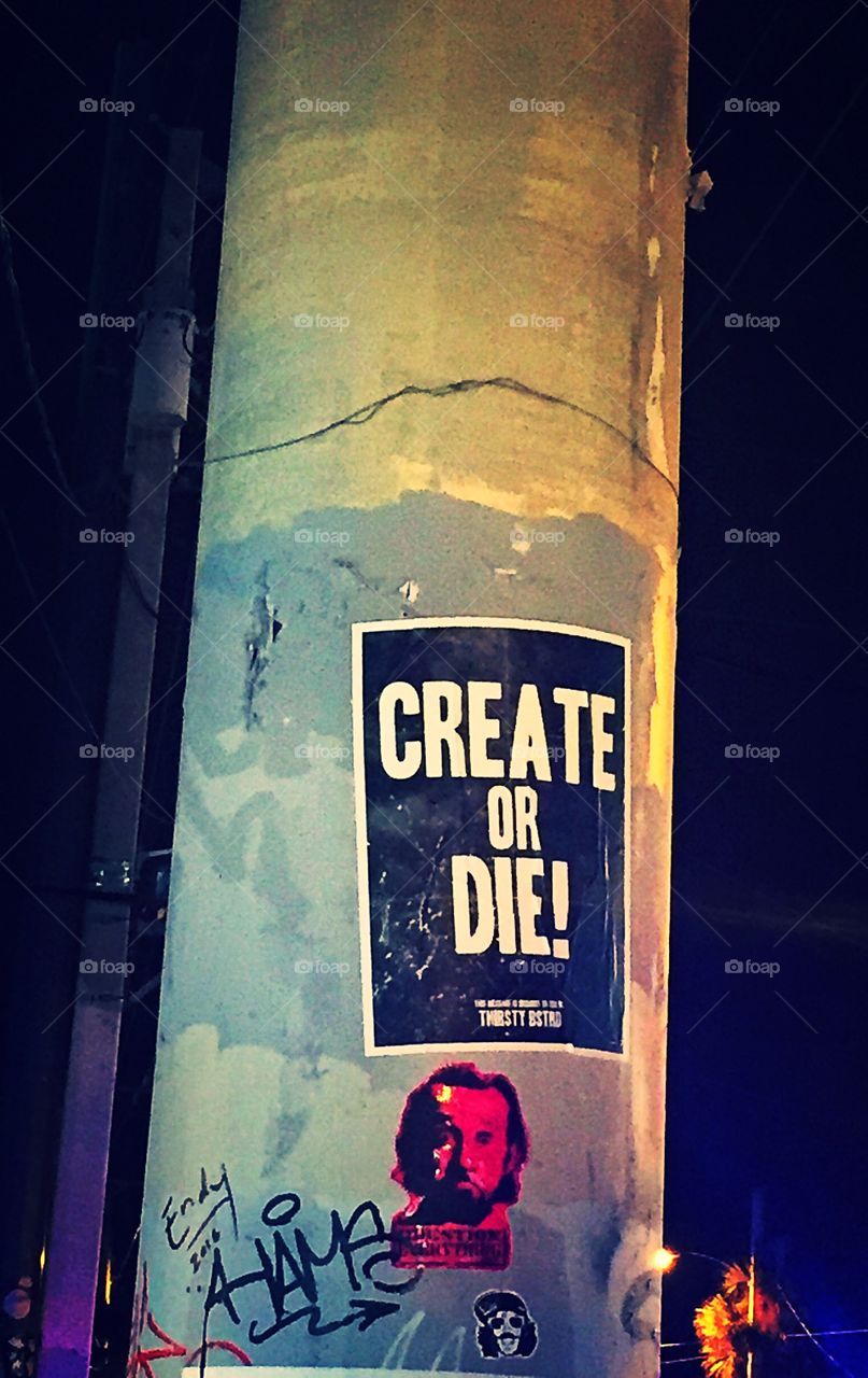  Create or Die!
