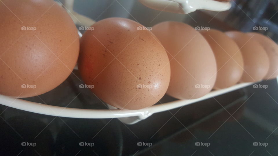 close up eggs