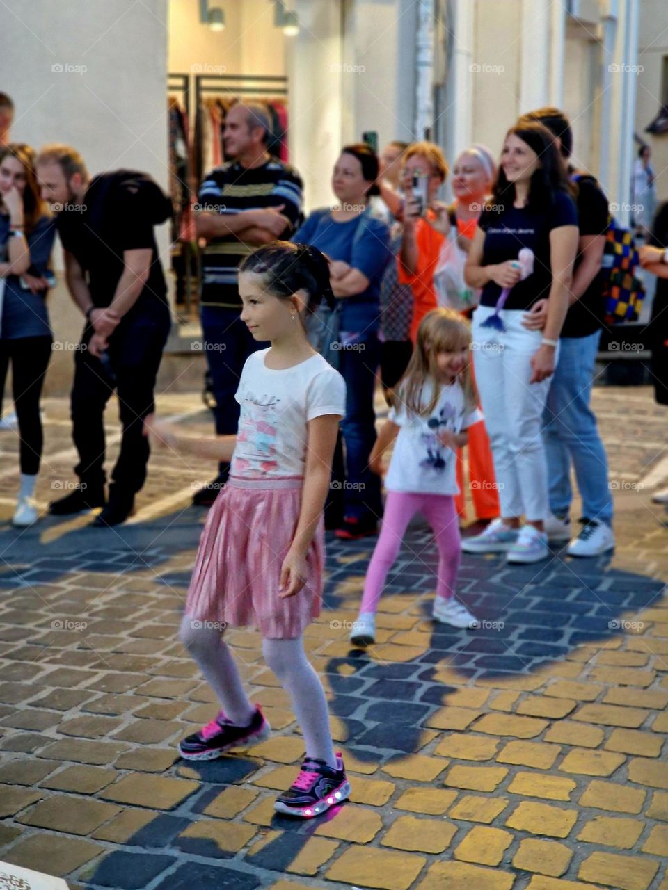 dancing in the street