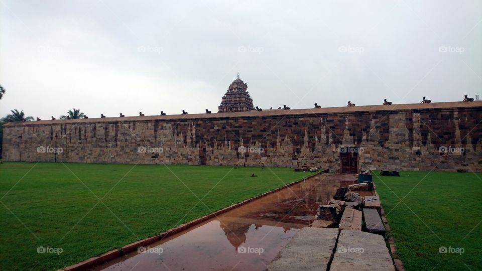 Tarasuram Raja Rajeshwaram temple compound