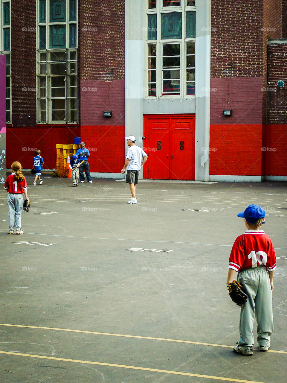 Baseball at school