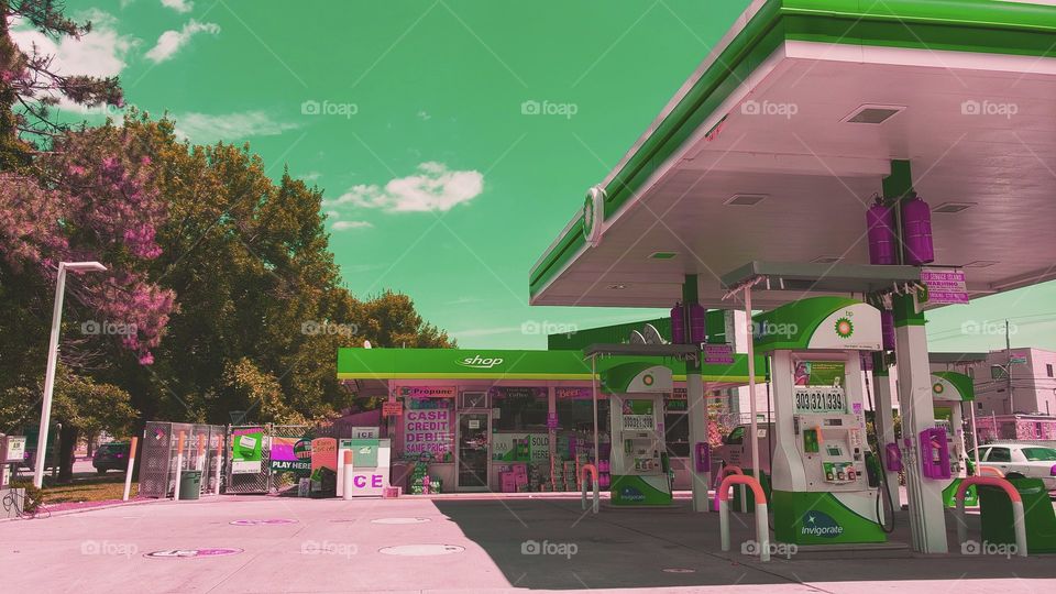 Green Day Gas Station