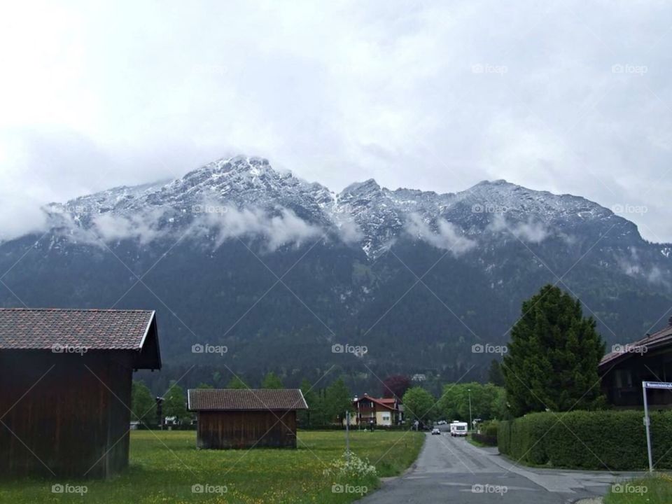 Mountains in Garmisch, Germany