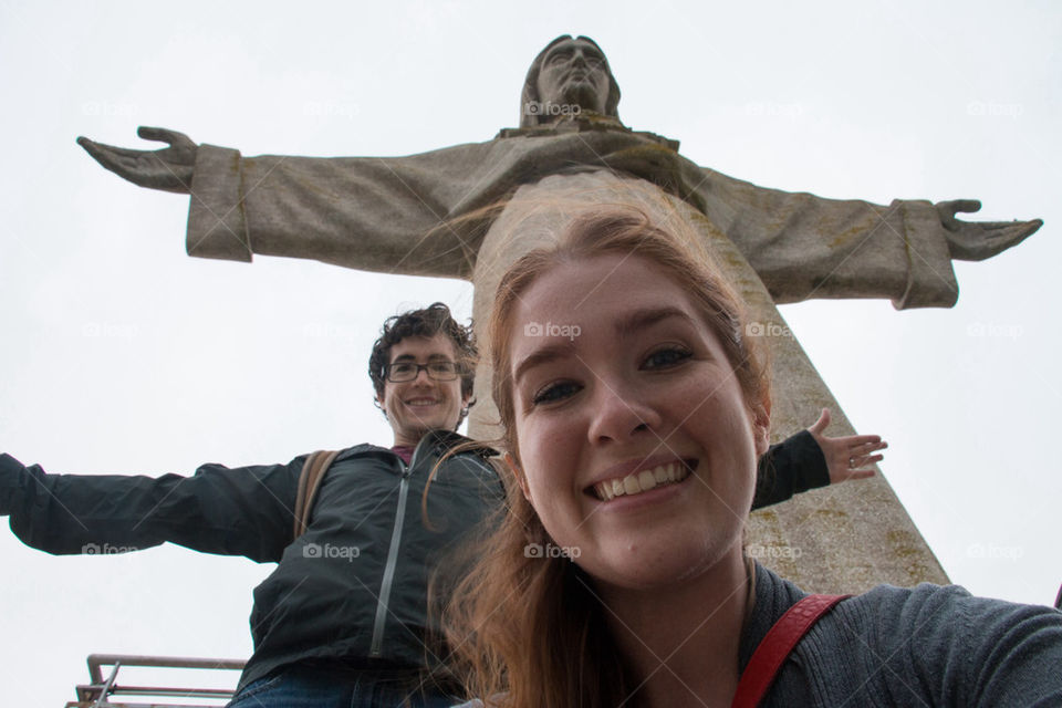 Selfie in lisbon 