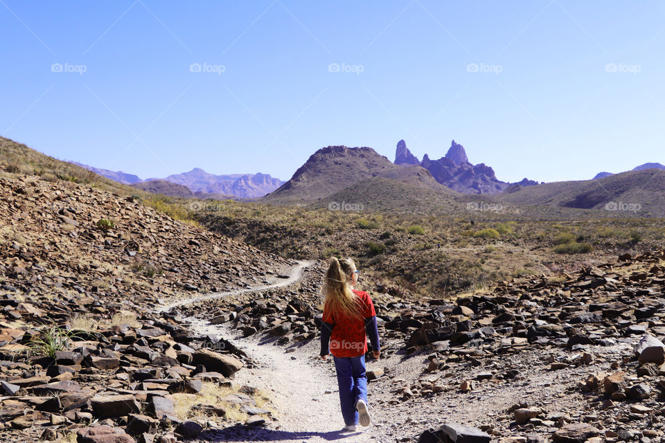 Hiking at Big Bend National Park