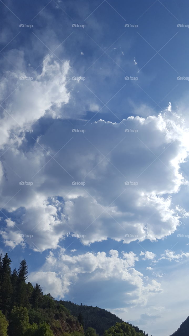 Colorado Rocky Clouds