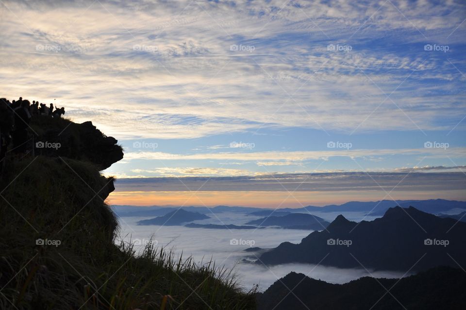 No Person, Sunset, Dawn, Mountain, Outdoors