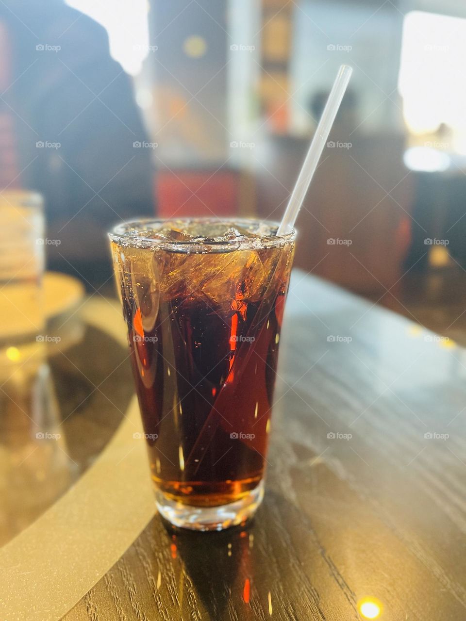 Close up shot of Raspberry tea on the table 