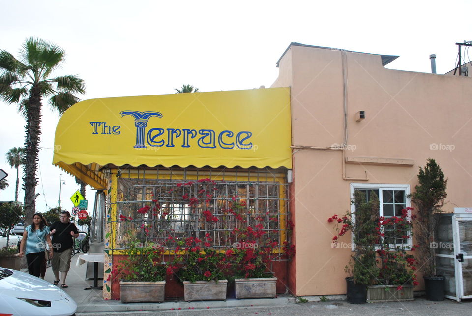 Restaurant at Venice beach