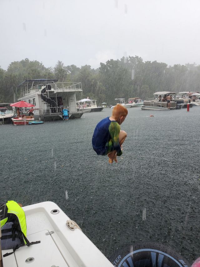 raining cannon ball