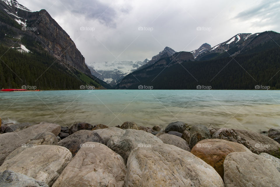 Alpine lakes in Canada 