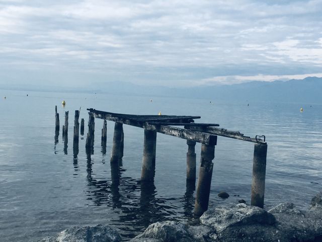 Pier Garda Lake