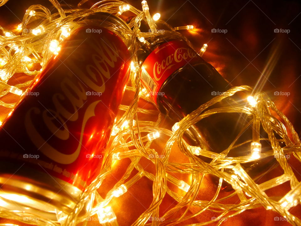 coke in light