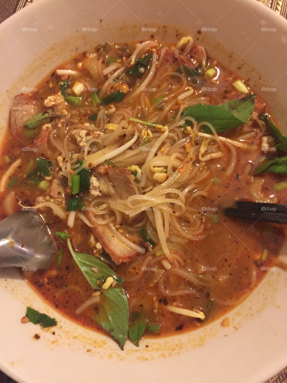 Noodles tomyum 