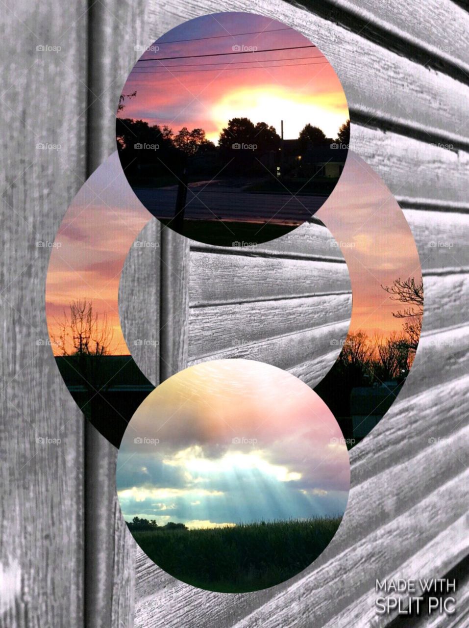 Fun with sunrises and sunsets