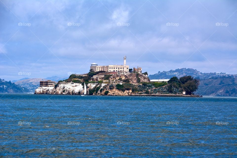 Alcatraz aka The Rock in the San Francisco Bay 